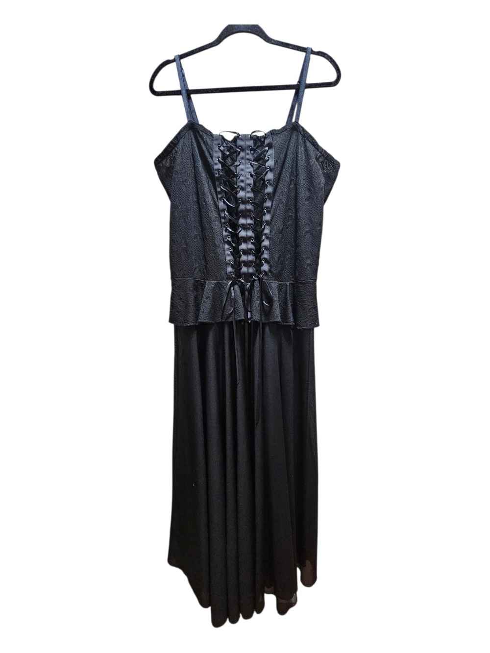 VTG Dreamwear Fantasia Gothic Corset Maxi Slip Dress Queen Size XL